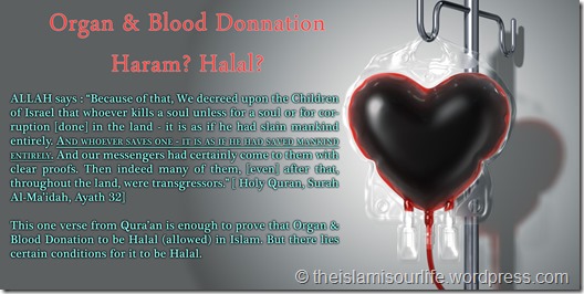 Organ And Blood Donation